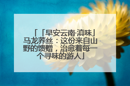 「早安云南·滇味」马龙荞丝：这份来自山野的馈赠，治愈着每一个寻味的游人