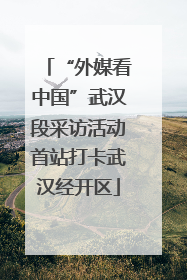 “外媒看中国”武汉段采访活动首站打卡武汉经开区
