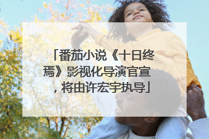番茄小说《十日终焉》影视化导演官宣，将由许宏宇执导