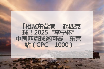 相聚东营港 一起匹克球！2025“李宁杯”中国匹克球巡回赛—东营站（CPC—1000）暨“好运山东”黄河口匹克球公开赛落幕