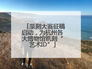 篆刻大赛征稿启动，为杭州各大博物馆镌刻“艺术ID”