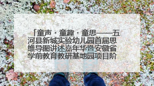 童声・童趣・童思——五河县新城实验幼儿园首届思维导图讲述嘉年华暨安徽省学前教育教研基地园项目阶段性成果展示活动