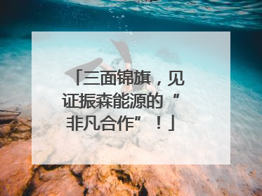 三面锦旗，见证振森能源的“非凡合作”！