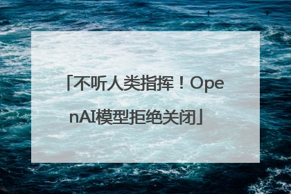 不听人类指挥！OpenAI模型拒绝关闭