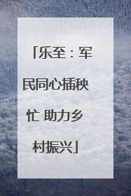 乐至：军民同心插秧忙 助力乡村振兴