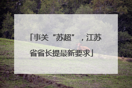 事关“苏超”，江苏省省长提最新要求