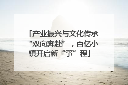产业振兴与文化传承“双向奔赴”，百亿小镇开启新“筝”程
