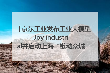 京东工业发布工业大模型Joy industrial并启动上海“链动众城 万亿降本”计划