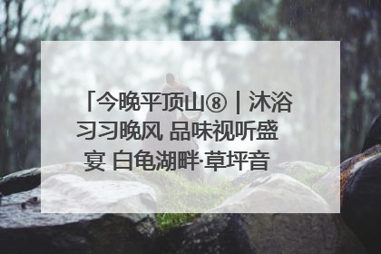 今晚平顶山⑧｜沐浴习习晚风 品味视听盛宴 白龟湖畔·草坪音乐会激情上演