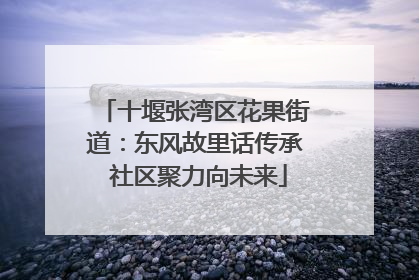 十堰张湾区花果街道：东风故里话传承 社区聚力向未来