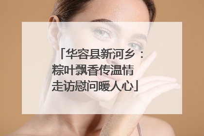 华容县新河乡：粽叶飘香传温情 走访慰问暖人心