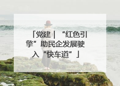 党建｜“红色引擎”助民企发展驶入“快车道”