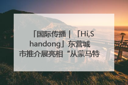 国际传播｜「Hi,Shandong」东营城市推介展亮相“从蒙马特到加里波第”文化节
