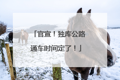 官宣！独库公路通车时间定了！