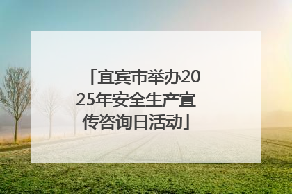 宜宾市举办2025年安全生产宣传咨询日活动