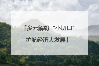 多元解纷“小切口” 护航经济大发展