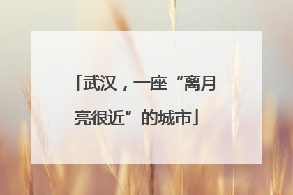 武汉，一座“离月亮很近”的城市