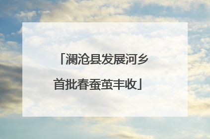 澜沧县发展河乡首批春蚕茧丰收