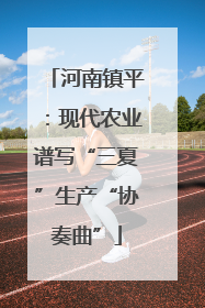河南镇平：现代农业谱写“三夏”生产“协奏曲”