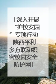 深入开展“护校安园”专项行动 陕西平利多方联动织密校园安全防护网