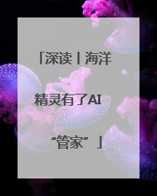 深读丨海洋精灵有了AI“管家”