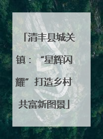 清丰县城关镇：“星辉闪耀”打造乡村共富新图景