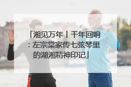 湘见万年丨千年回响：左宗棠家传七弦琴里的湖湘精神印记