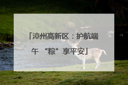 漳州高新区：护航端午 “粽”享平安