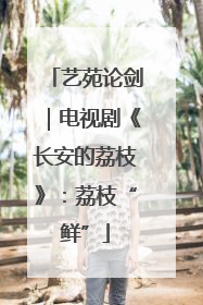 艺苑论剑｜电视剧《长安的荔枝》：荔枝“鲜”