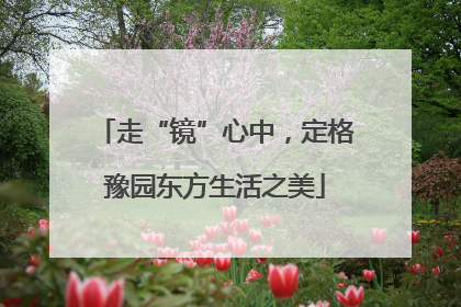 走“镜”心中，定格豫园东方生活之美