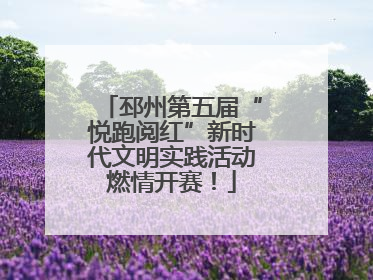 邳州第五届“悦跑阅红”新时代文明实践活动燃情开赛！