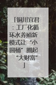 铜川宜君：工厂化循环水养殖新模式让“小圆桶”圈起“大财富”