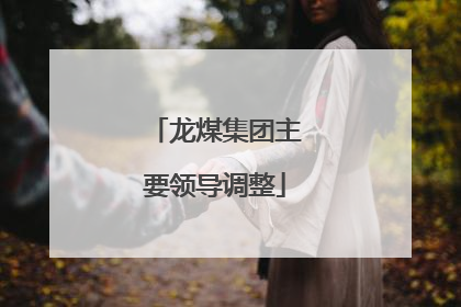 龙煤集团主要领导调整