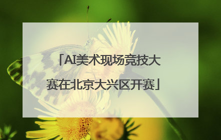 AI美术现场竞技大赛在北京大兴区开赛