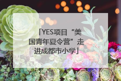 YES项目“美国青年夏令营”走进成都市小学